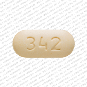 Naproxen 500 mg I G 342 Back