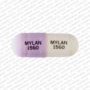 Phenytoin sodium extended 100 mg MYLAN 1560 MYLAN 1560