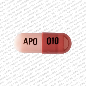 Omeprazole delayed release 10 mg APO 010