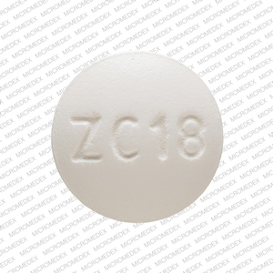 Paroxetine hydrochloride 40 mg ZC18 Front