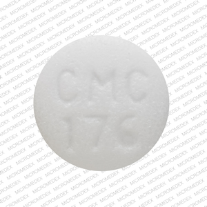 Pill CMC 176 är natriumklorid 1 gram