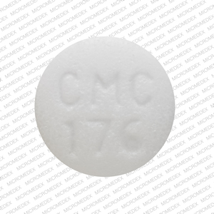 La pilule CMC 176 est du chlorure de sodium 1 gramme