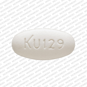 Isosorbide mononitrate extended release 120 mg KU 129 Front