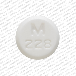 Pioglitazone hydrochloride 30 mg (base) M 228 Front