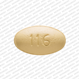 Verapamil hydrochloride extended-release 120 mg 116 Front