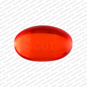 Docusate sodium 100mg SCU1