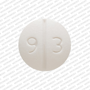 Pill 93 21 58 White Round is Trimethoprim