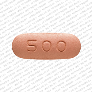 Niacin extended-release 500 mg S 500 Back