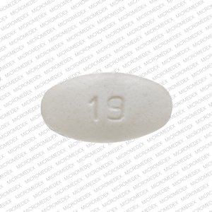 Alendronate sodium 35 mg F 19 Back