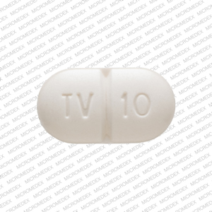 Warfarin sodium 10 mg TV 10 1720 Front