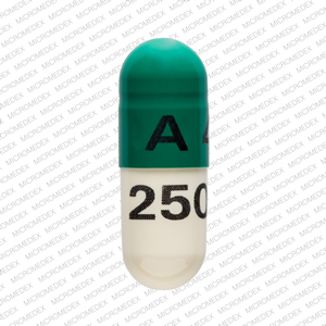 Cephalexin monohydrate 250 mg A 42 250 mg Front