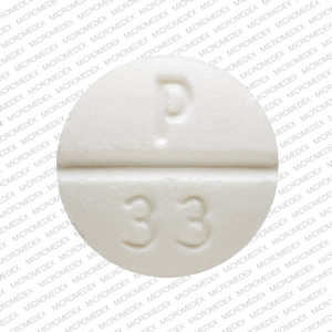 Propylthiouracil 50 mg P 33 Front