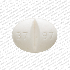 Pill 3797 V White Oval is Isosorbide Mononitrate Extended-Release