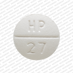 Verapamil hydrochloride 120 mg HP 27 Front