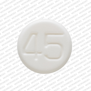 Pioglitazone hydrochloride 45 mg ACTOS 45 Back