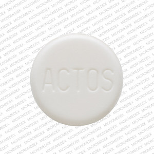 Pioglitazone hydrochloride 45 mg ACTOS 45 Front
