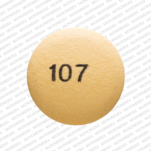 Rabeprazole sodium 20 mg 107 Front