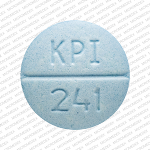 Nadolol 80 mg CORGARD 80 KPI 241 Back
