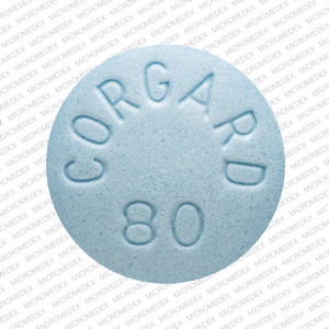 Nadolol 80 mg CORGARD 80 KPI 241 Front
