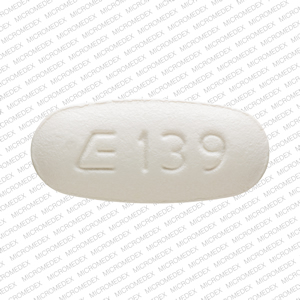 Etodolac 500 mg E139 Front