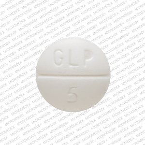 Glipizide 5 mg APO GLP 5 Back