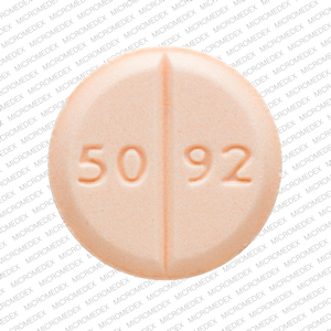 Pill 50 92 V Orange Round is Prednisone