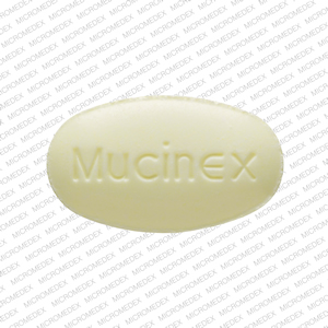 Mucinex DM dextromethorphan hydrobromide 30 mg / guaifenesin 600 mg Mucinex 600 Front