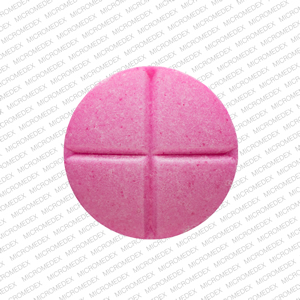 Pill with imprint cor is Pink, Round and has been identified as Amphetamine...
