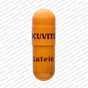 Pill OCUVITE Lutein is Ocuvite lutein 