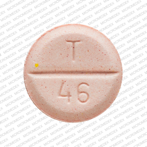 Clorazepate dipotassium 7.5 mg T 46 Front