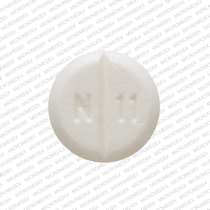 Benztropine mesylate 2 mg N 11 Front