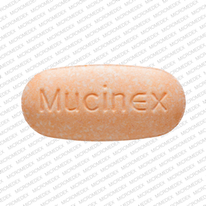 Pill Mucinex 1200 Orange Oval is Mucinex D Maximum Strength