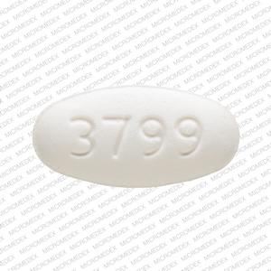 Isosorbide mononitrate extended-release 120 mg V 3799 Front