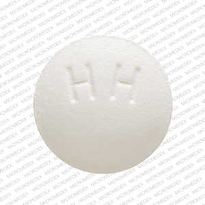 Ropinirole hydrochloride 0.25 mg HH 972 Back