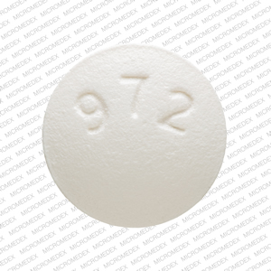Ropinirole hydrochloride 0.25 mg HH 972 Front