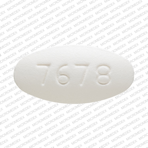 Metformin hydrochloride and pioglitazone hydrochloride 850 mg / 15 mg TV 7678 Back