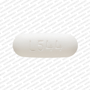 Acetaminophen extended release 650 mg L544 Front