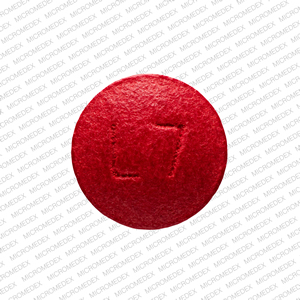 Pill L7 Red Round is Phenylephrine Hydrochloride