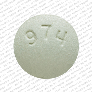 Ropinirole hydrochloride 1 mg HH 974 Front
