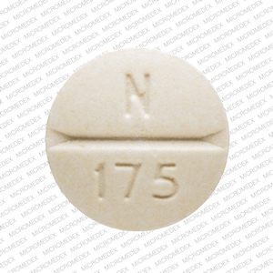 Nature-throid 113.75 mg (1 ¾ Grain) RLC N 175 Back