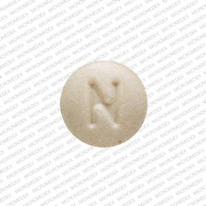 Pill N 025 White Round is Nature-Throid