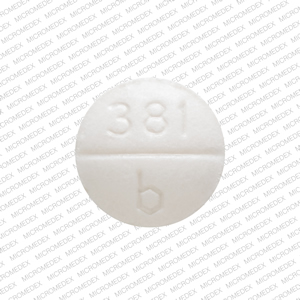 Meperidine hydrochloride 50 mg 381 b Front