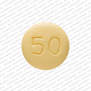 Nucynta tapentadol 50 mg O-M 50 Back