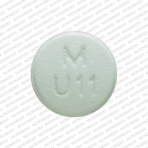 Pill M U11 Green Round is Bupropion Hydrochloride Extended Release (SR)