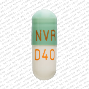 Focalin XR 40 mg NVR D40