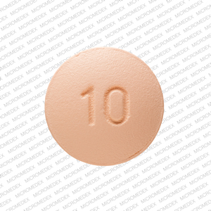 Donepezil hydrochloride 10 mg 10 Front