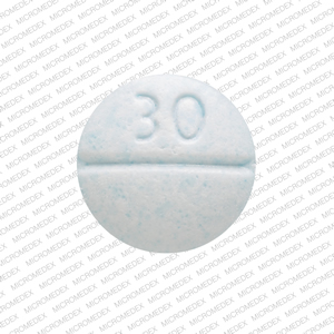 Oxycodone hydrochloride 30 mg 30 M Back