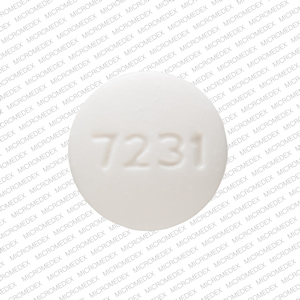 Cilostazol 100 mg TEVA 7231 Back