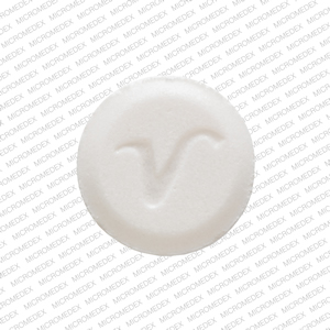 Benztropine mesylate 0.5 mg 2325 V Back