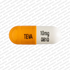 Nortriptyline hydrochloride 10 mg TEVA 10 mg 0810